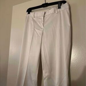 Express White Tailored Dress Pants